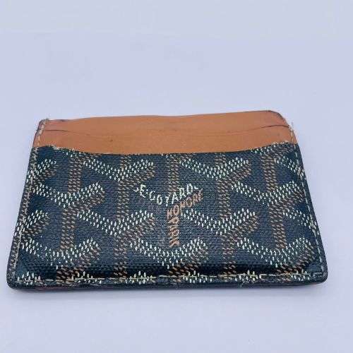 LUXURY GOYARD DESIGNER MENS CARDHOLDER WALLET
